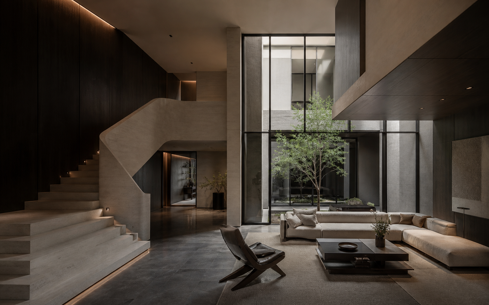 亿研设计现代住宅空间作品